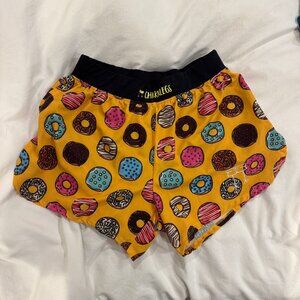 Chickenlegs Men's Donuts 4" Half Split Shorts Size Large